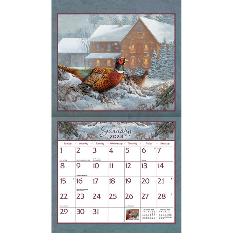 Lang Calendar 2023 Lang Meadowland 2023 Lang Wall Calendar Wayfair